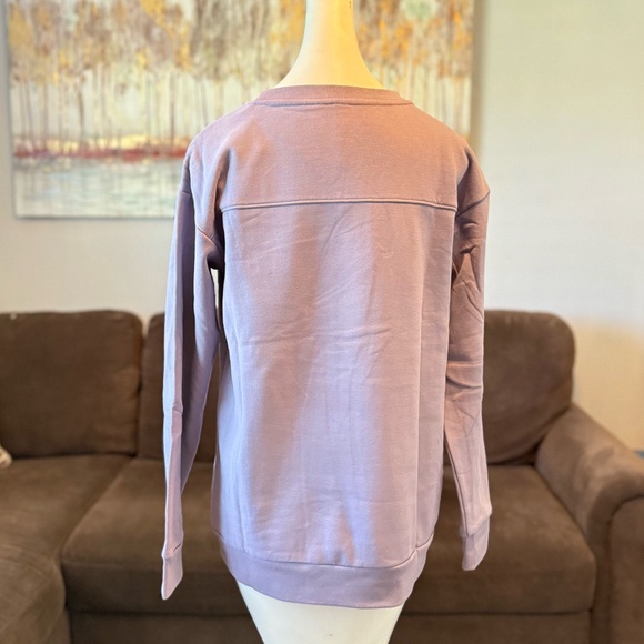 Mondetta Ladies' Knit Fleece Crewneck Sweatshirt, Size S - Picture 4 of 8